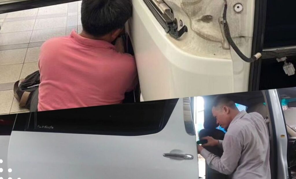 Merawat pintu sliding mobil